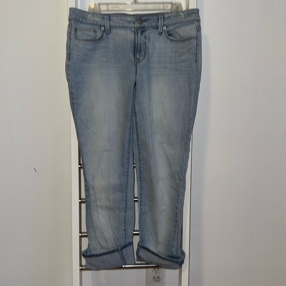 LOFT Denim - Ann Taylor Loft Curvy Straight Sz 8/29 Light Wash 5 Pocket Jeans
